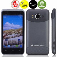 Star V12 (V1277) MTK 6577 1GHz 8MP 512MB RAM 4GB ROM Android 4.0 4.3 inch QHD Capacitive Screen GPS WIFI HDMI WCDMA 3G Smart Phone - Black